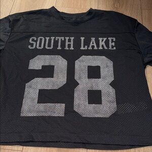 Hollister Black South Lake Jersey
